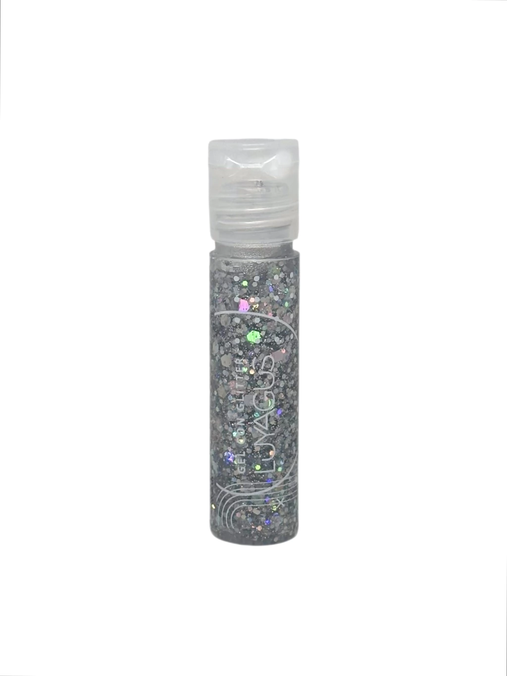 Glitter en gel plata Holo Luyagus pequeño